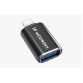 Perėjimas iPhone (lightning 8pin) → USB (K-L) juodas Wozinsky WALA-01